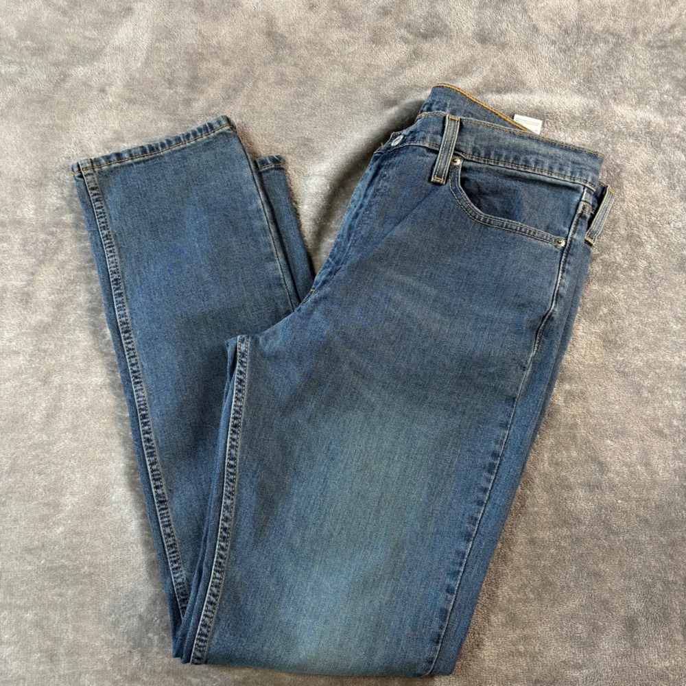 Levis 511 Slim Fit Jeans Mens 36x32 Blue Flex Stretch Denim 04511-5364